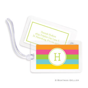 Luggage Tags - Bold Stripe